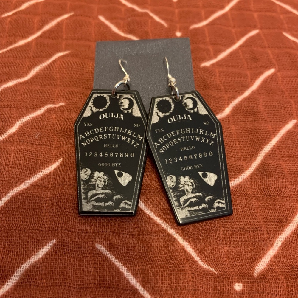 Ouija Board Earrings